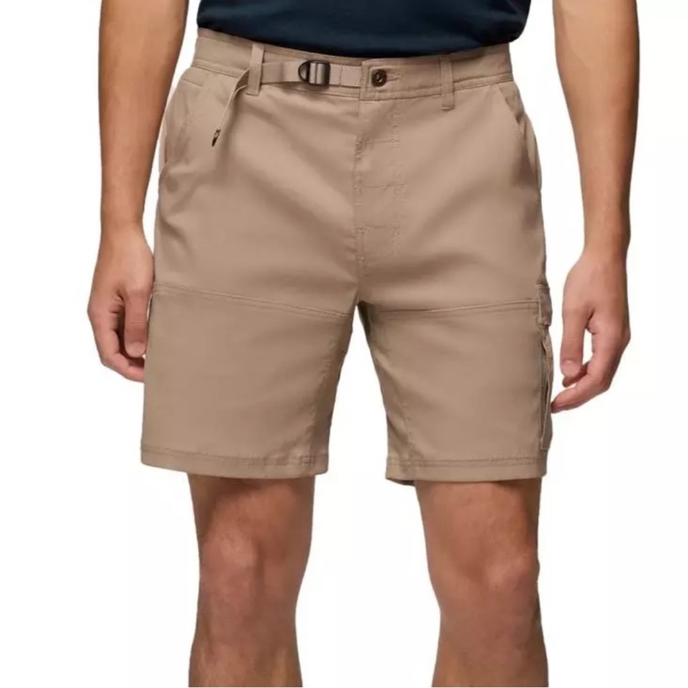 Prana Zion Shorts Men’s size 30 Sandbar Cargo Hiking Outdoor Stretch 8” Inseam